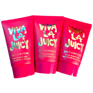 3-PACK Juicy Couture Viva La Juicy Body Souffle Fragranced Cream 1.7oz each **T